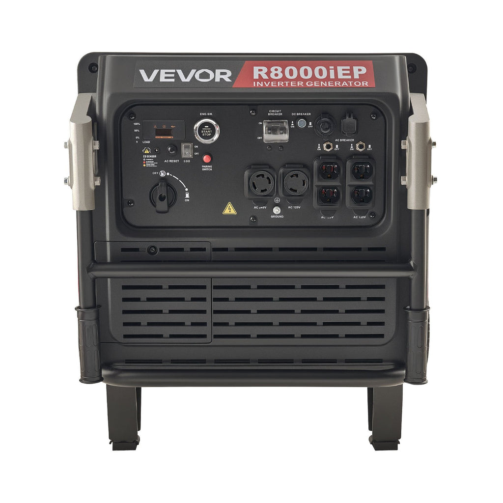 Inverter Generator, 10000W Peak Watt Quiet Inverter Generator, Remote Start Inverters Generators For Home Outdoor, Gas Powered, Stable Power, CO Sensor, RV Ready 1A & 2.1A Outlets, Long Run Time