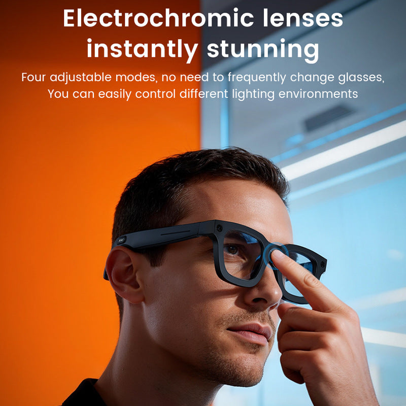 E02C AI Camera Glasses with Bluetooth