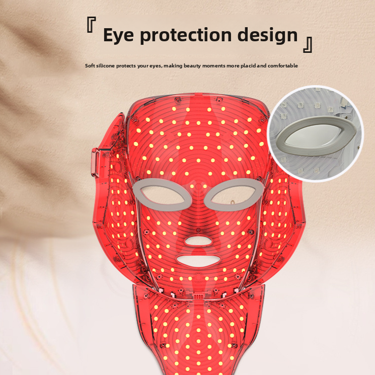 Rechargeable LED Phototherapy Facial Mask