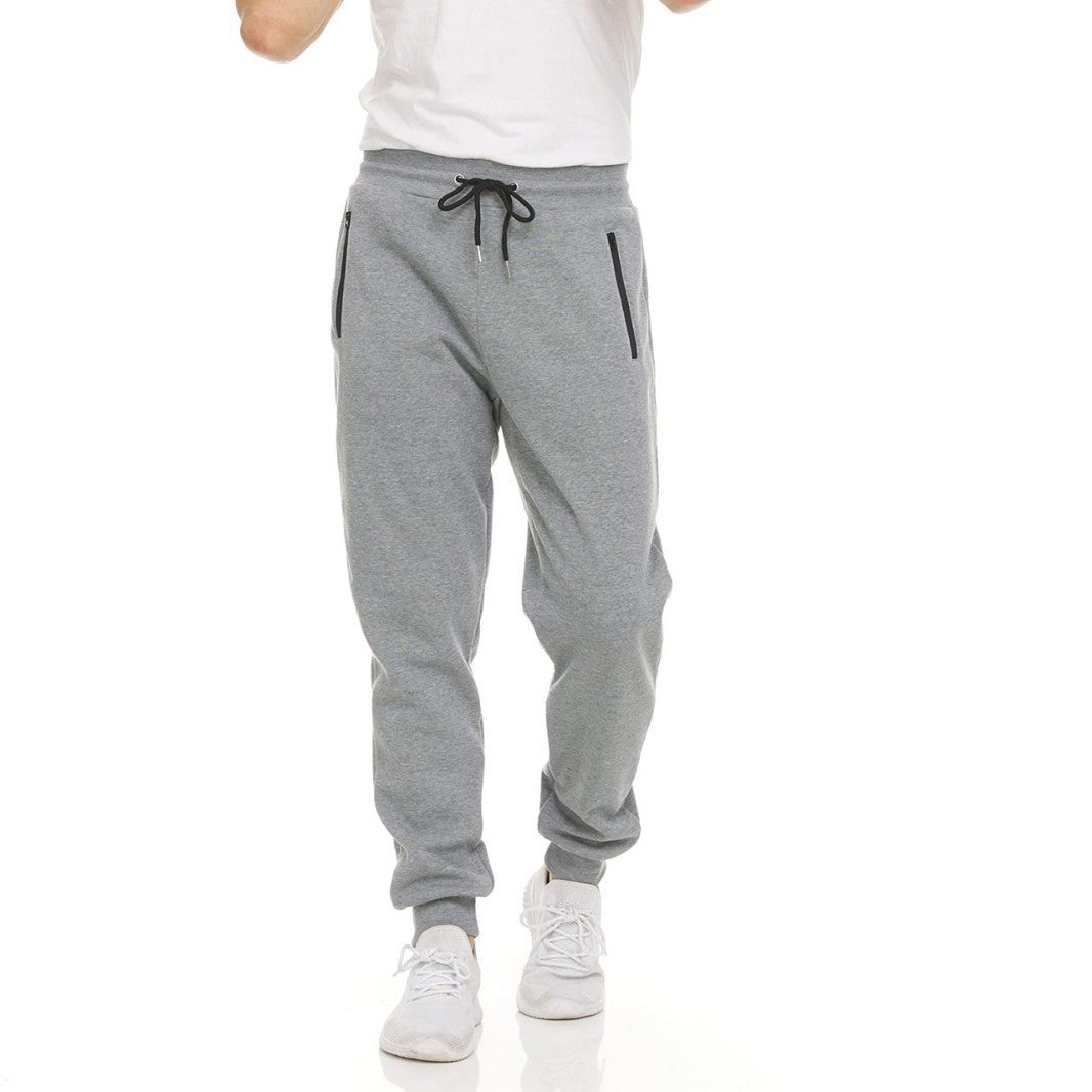 Slim Fit Mens Sports Pants with Tapered Leg